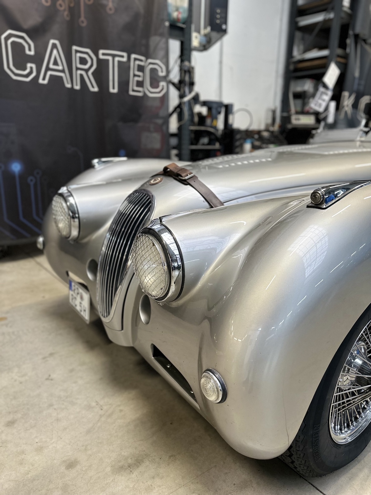 Jaguar Oldtimer bei KS Cartec